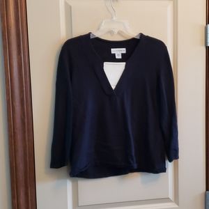 Size Large women's Sag Harbor black long sleeve